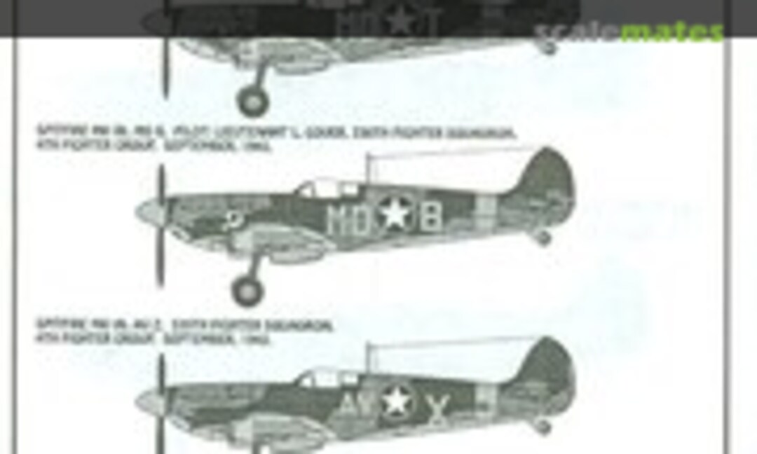 1:72 American and Eagle Squadron Spitfire Mk Vb's (Pro Modeler 88101900200) 88101900200