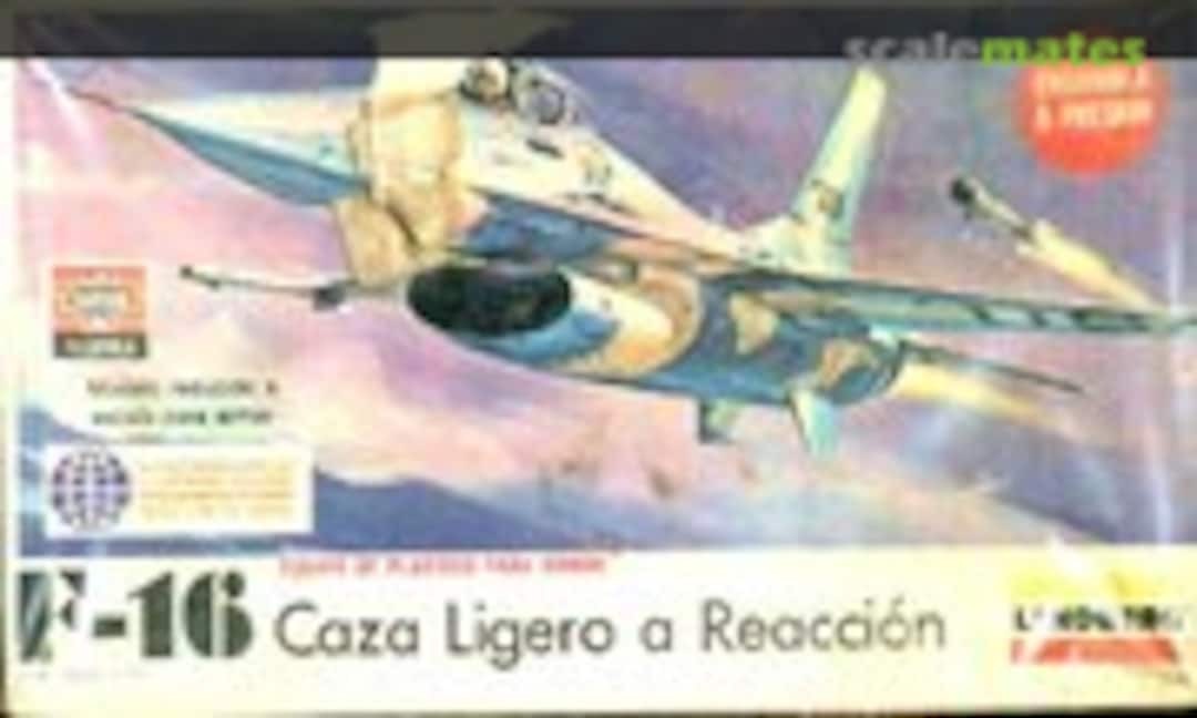 1:100 F-16 Caza Ligero a Reaccion (Lindberg/Necomisa 982)