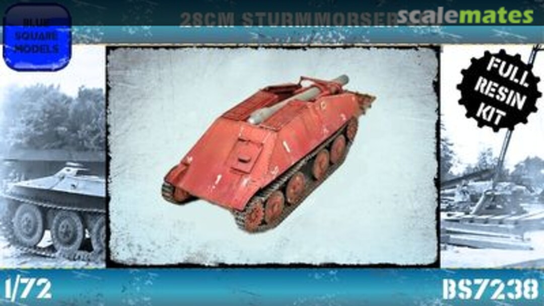 Boxart 28cm Sturmmorser 38D BS7238 Blue Square Models Boxart 28cm Sturmmorser 38D BS7238 Blue Square Models