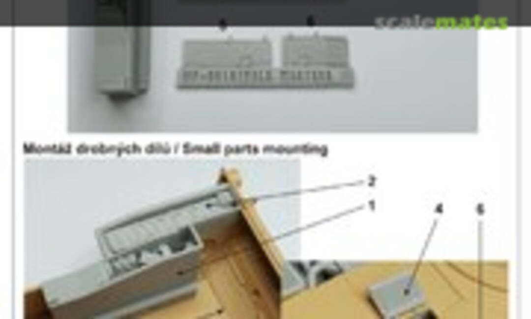 1:48 M1A2 Abrams battery and starter (MP Originals Masters Models 48003) 48003