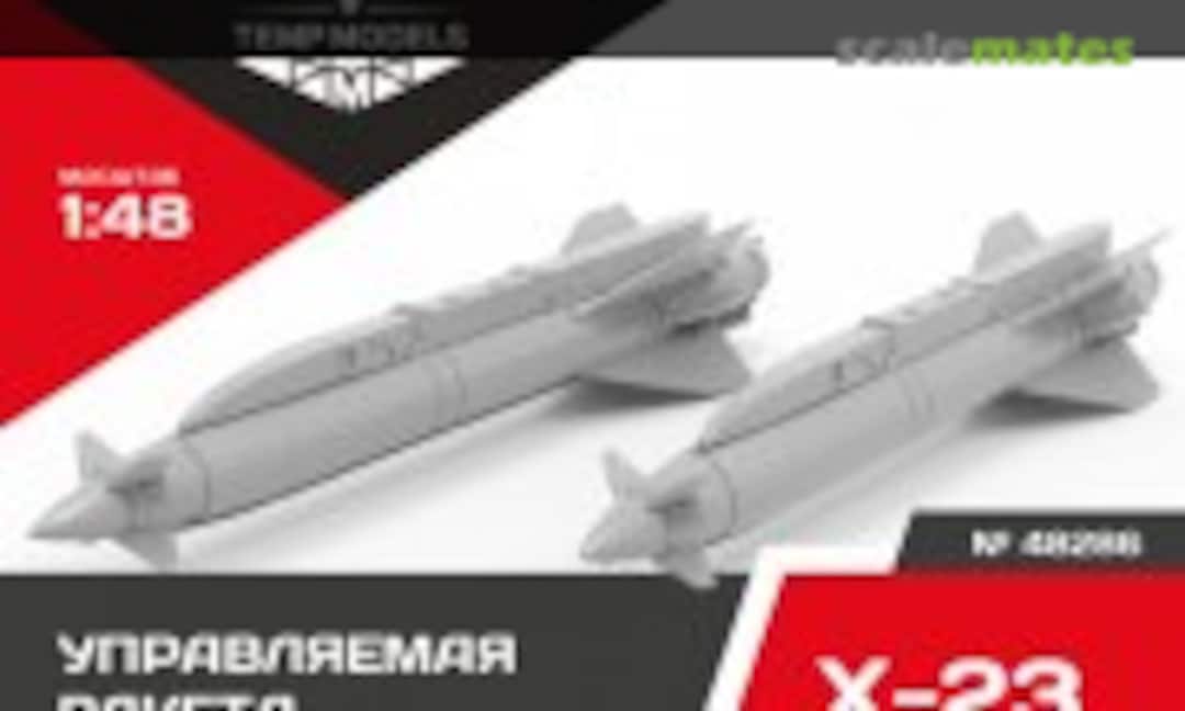 1:48 GUIDED MISSILE X-23 (Tempmodels 48286) 48286