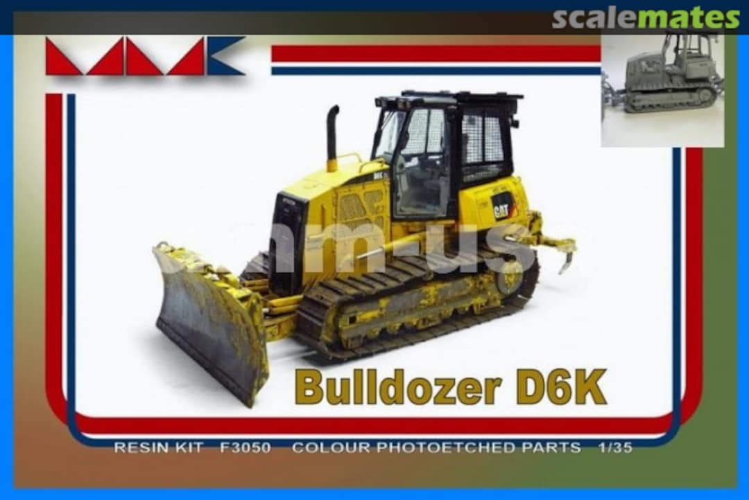 Boxart D6 CAT "Bulldozer" F3050 MMK Boxart D6 CAT "Bulldozer" F3050 MMK
