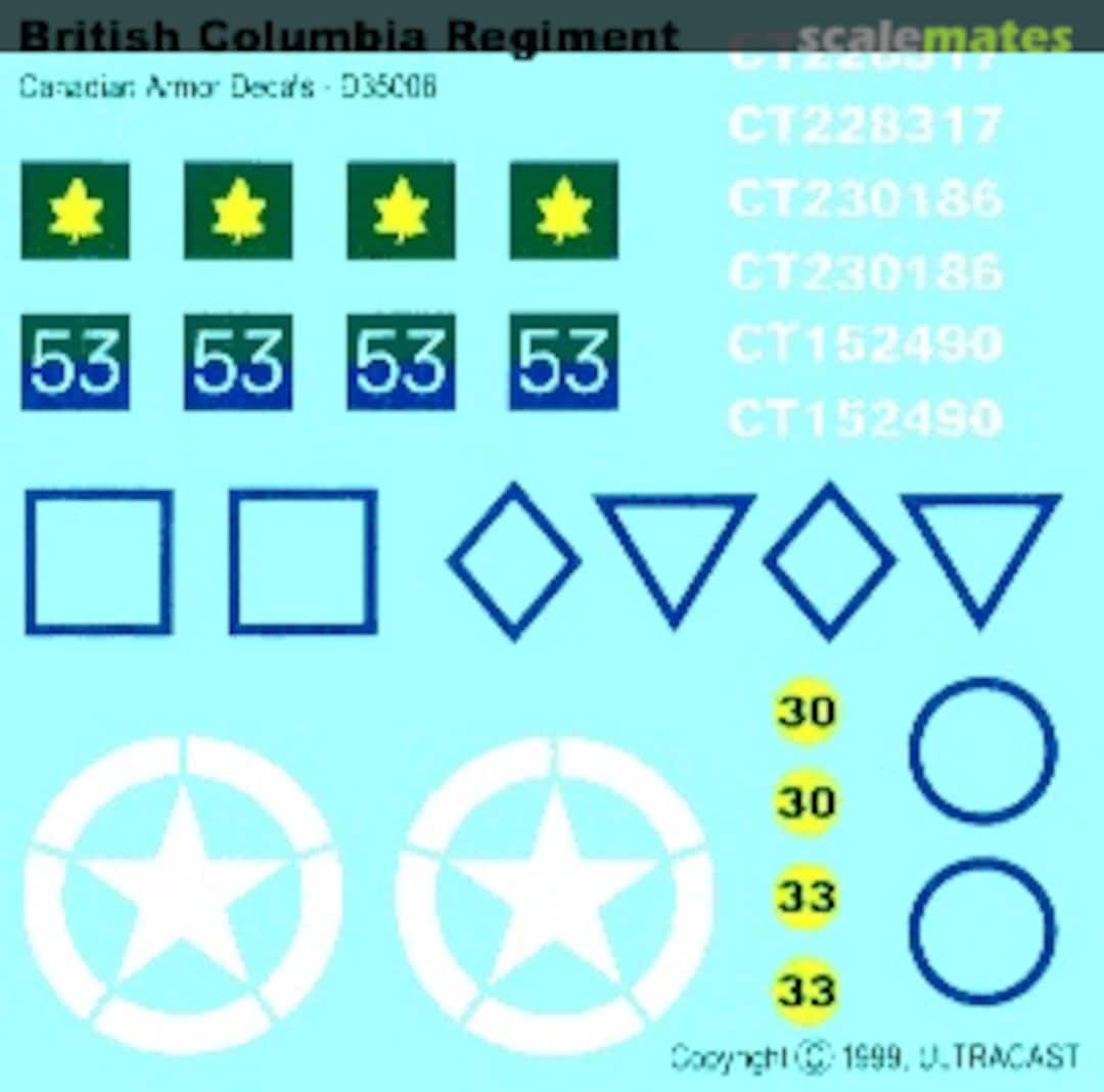 Boxart British Columbia Regiment D35006 Ultracast Boxart British Columbia Regiment D35006 Ultracast