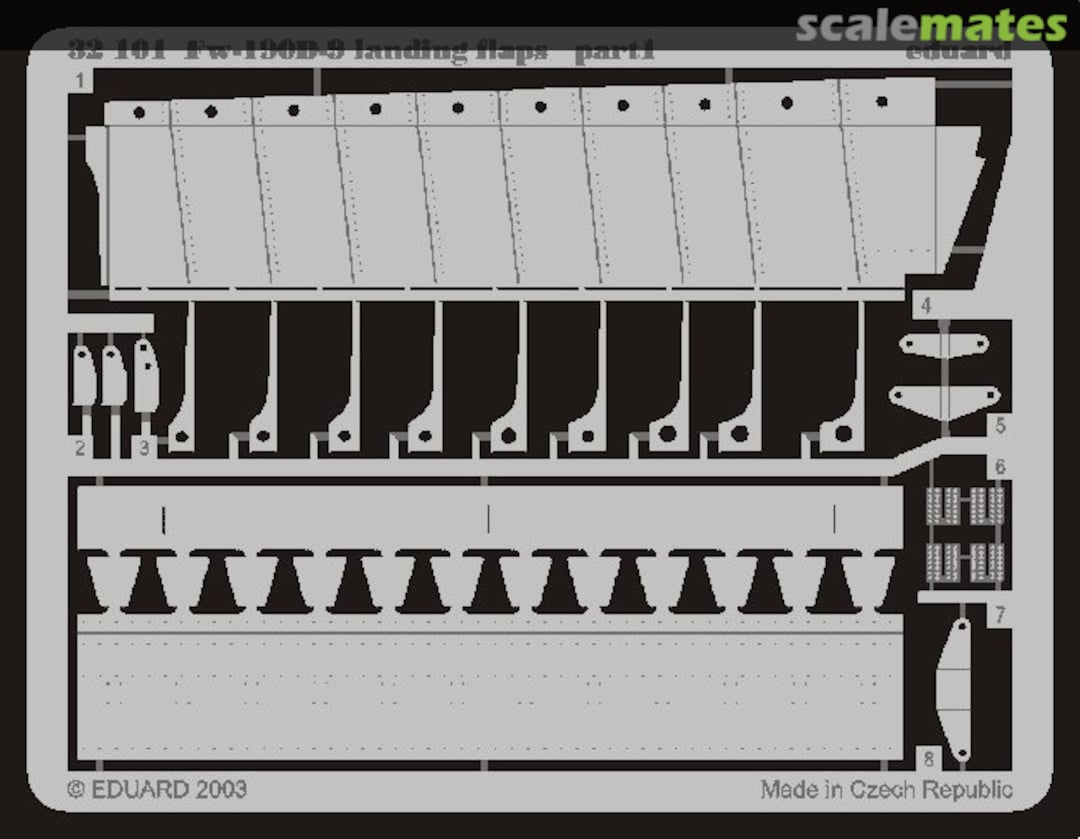 Boxart Fw-190D-9 landing flaps 32101 Eduard Boxart Fw-190D-9 landing flaps 32101 Eduard