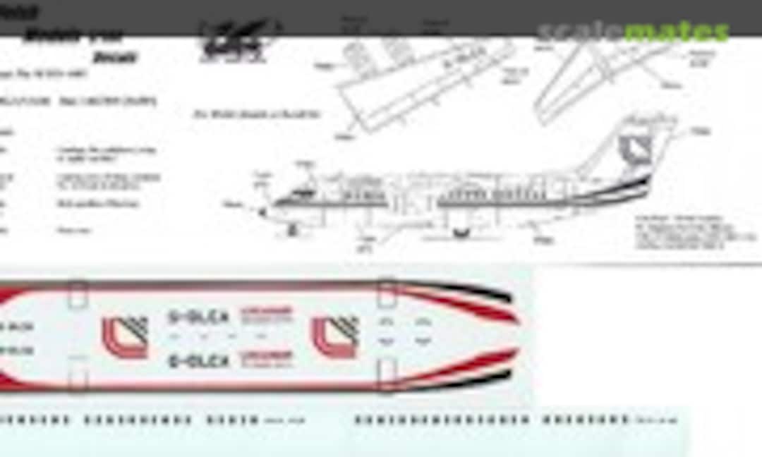 1:144 Loganair BAe 146-200 (Welsh Models WHD4401) WHD4401
