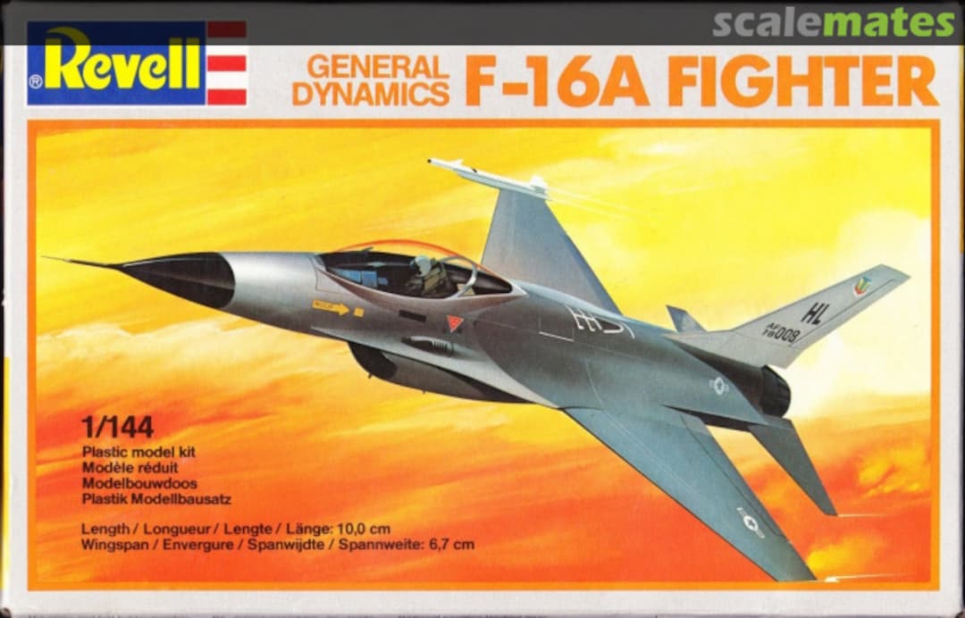 Boxart General Dynamics F-16A Fighter 4006 Revell Boxart General Dynamics F-16A Fighter 4006 Revell