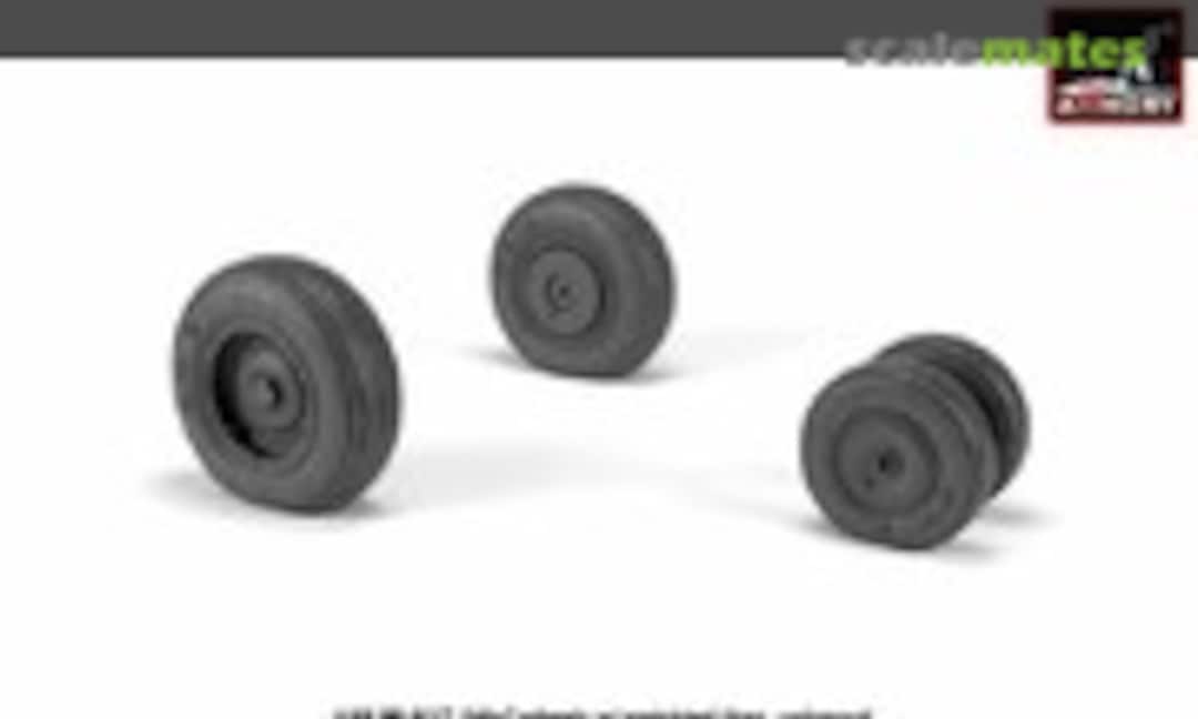 1:48 Mil Mi-8/17 Hip wheels (Armory AW48038) AW48038