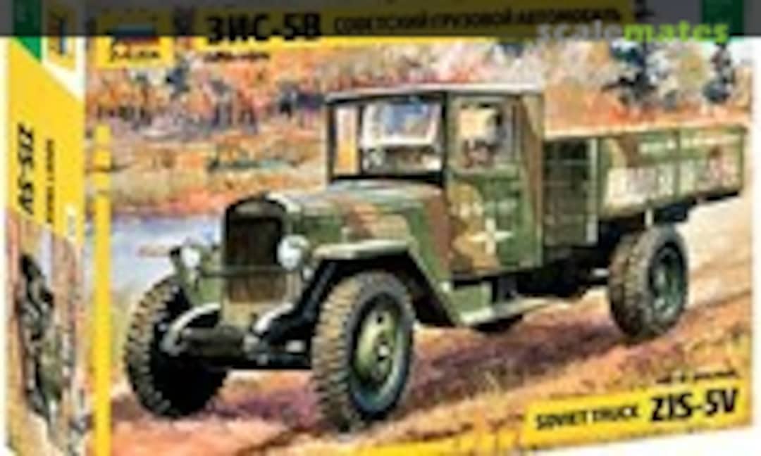 1:35 Truck ZIS-5V (Zvezda 3529) 3529
