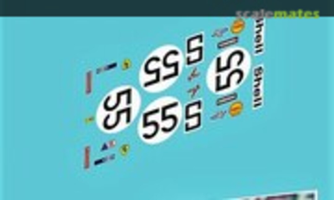 1:24 Ferrari 512 S Spyder #1042 SEFAC (Atalaya Slot Decals ADCP177) ADCP177