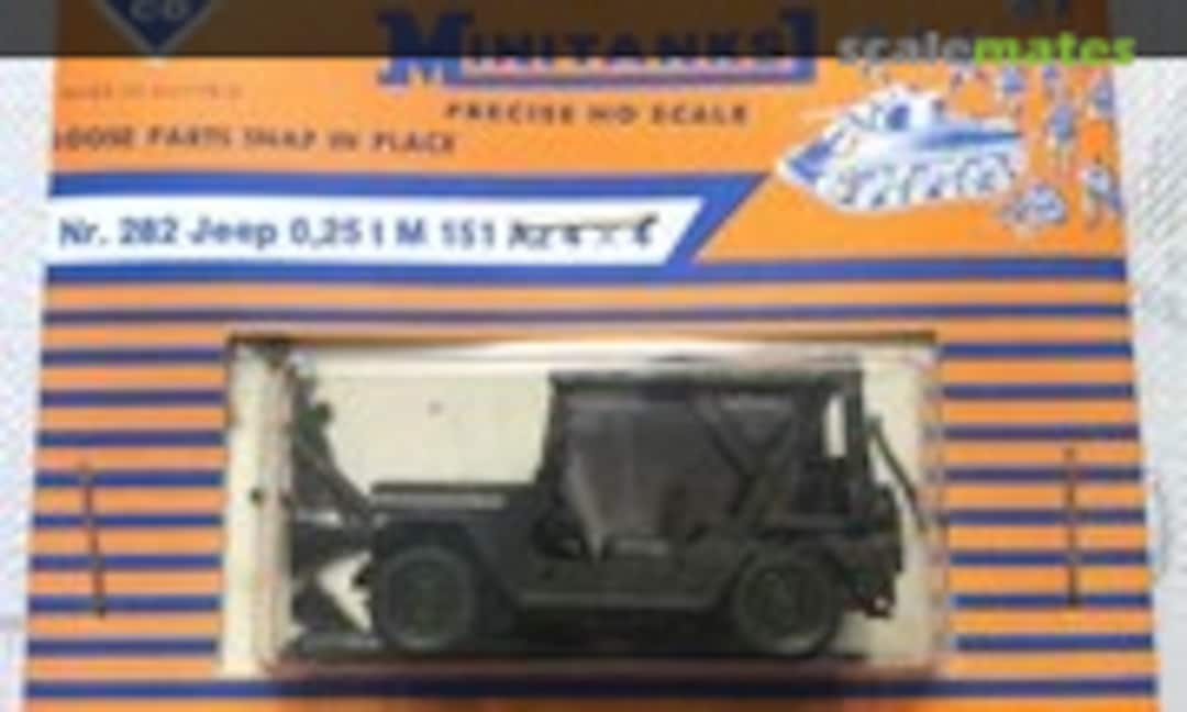 1:87 Jeep 0.25t M151A2 4x4 (Roco Minitanks Z-282)
