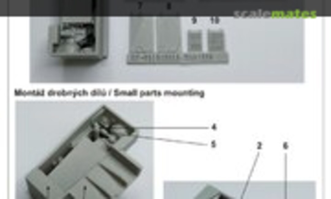 1:48 M1A2 Abrams engine filter (MP Originals Masters Models 48004) 48004