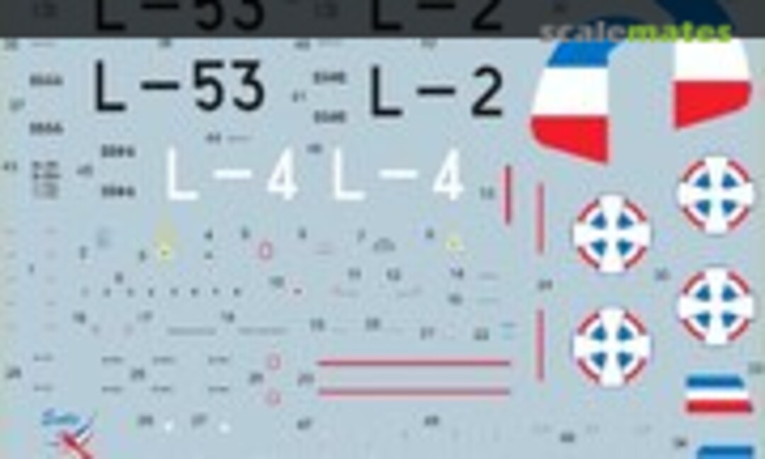 1:72 Me 109 in Yugoslav service (Exotic Decals ED72001)