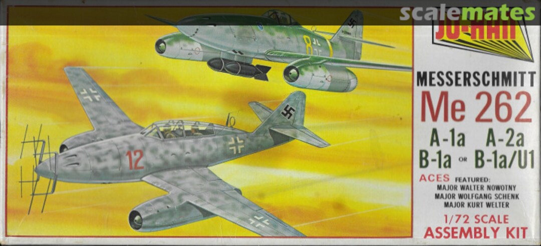 Boxart Messerschmitt Me 262 A-104 Jo-Han Boxart Messerschmitt Me 262 A-104 Jo-Han