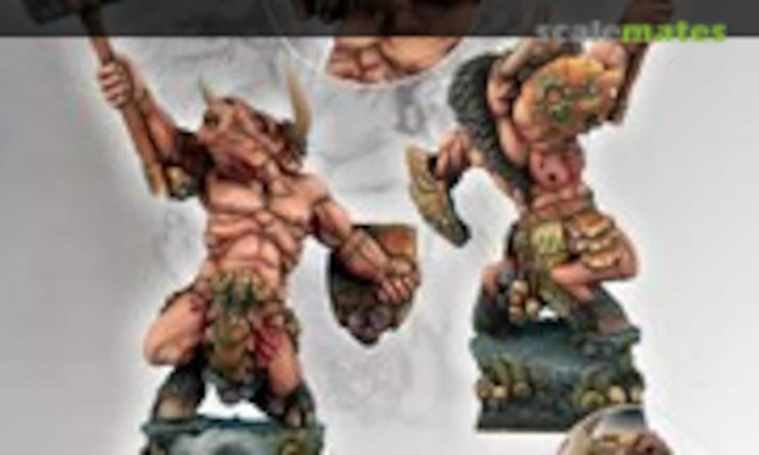 28mm Minotaur Warrior #1 (Scibor Monsterous Miniatures 28FM0035) 28FM0035