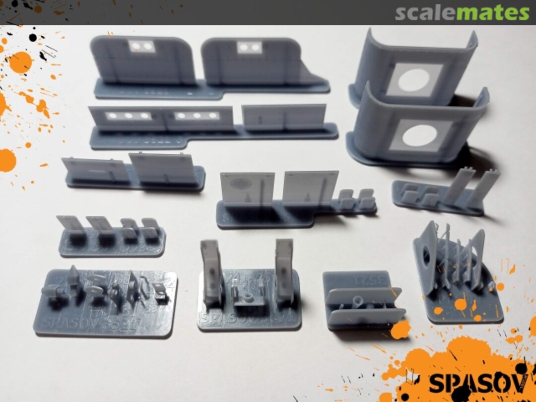 Contents T-26-T Light Tracked Transporter br. 1933 conversion set 3521 SpAsov Contents T-26-T Light Tracked Transporter br. 1933 conversion set 3521 SpAsov