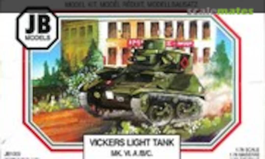 1:76 Vickers Light Tank Mk.VI. A/B/C. (JB Models JB1009)