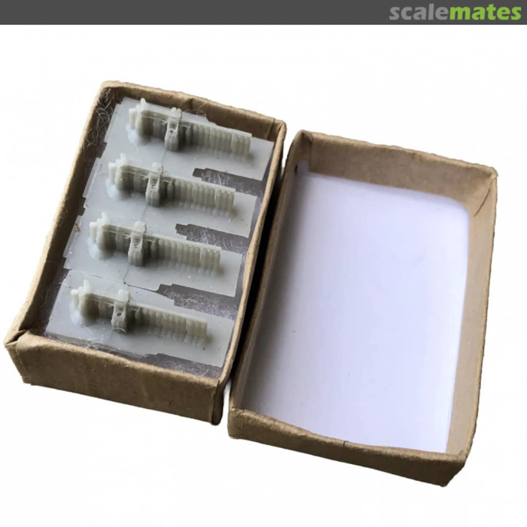 Boxart Devastator/Dauntless 0.30 Single Tail Stinger M1919 4-PAK 72048 RESIN2detail