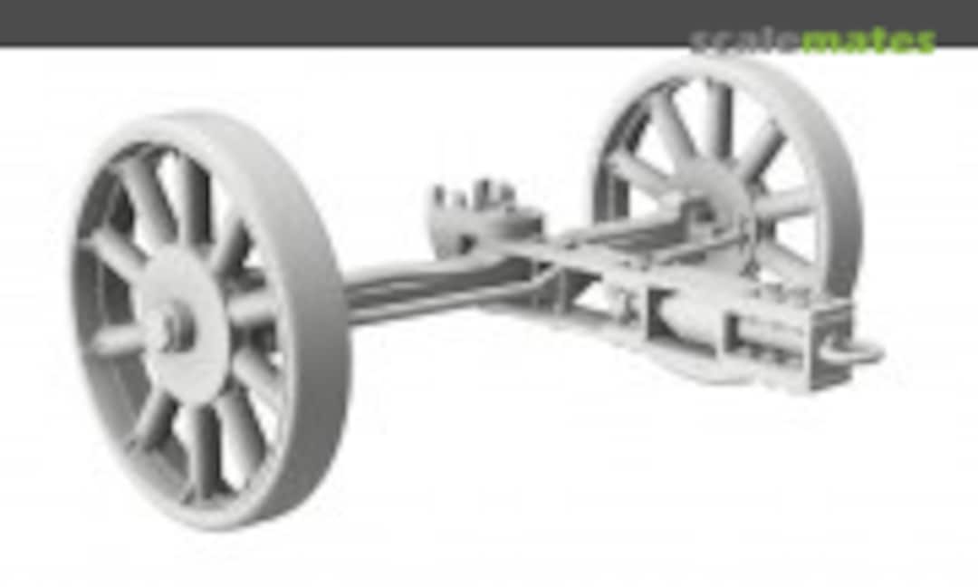 1:35 B-4 Front Trailer Spoke Wheels (GE Models TL35027) TL35027