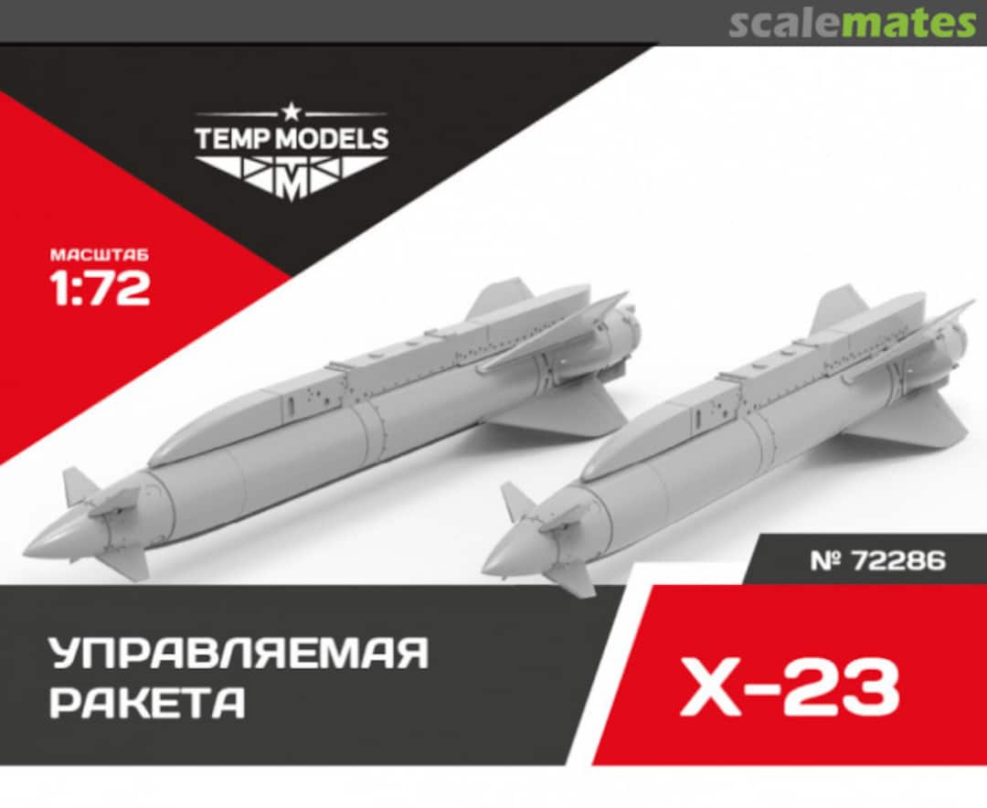 Boxart GUIDED MISSILE X-23 72286 Tempmodels Boxart GUIDED MISSILE X-23 72286 Tempmodels