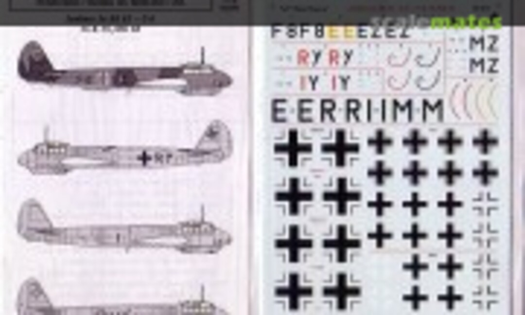 1:72 Junkers Ju 88 #2 - C6 (Third Group Decals 72-017) 72-017