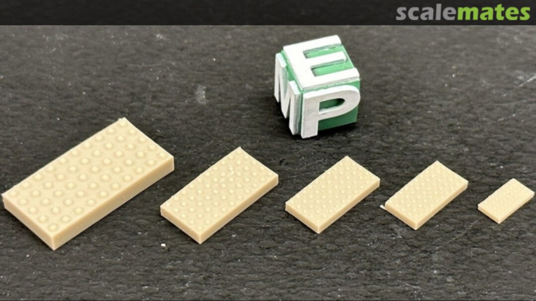 Boxart Pavement tiles - tactile - Braille dots 35121117-10 EMP3d Boxart Pavement tiles - tactile - Braille dots 35121117-10 EMP3d