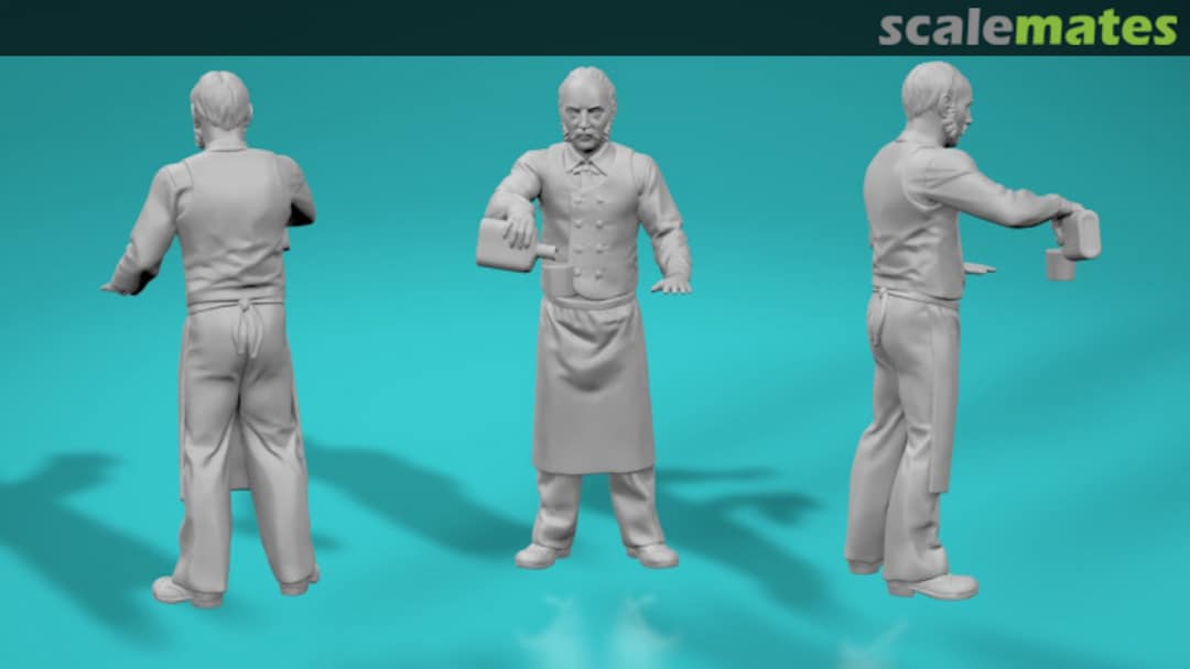 Boxart Spaghetti Western - Waiter 99204730-72 EMP3d Boxart Spaghetti Western - Waiter 99204730-72 EMP3d