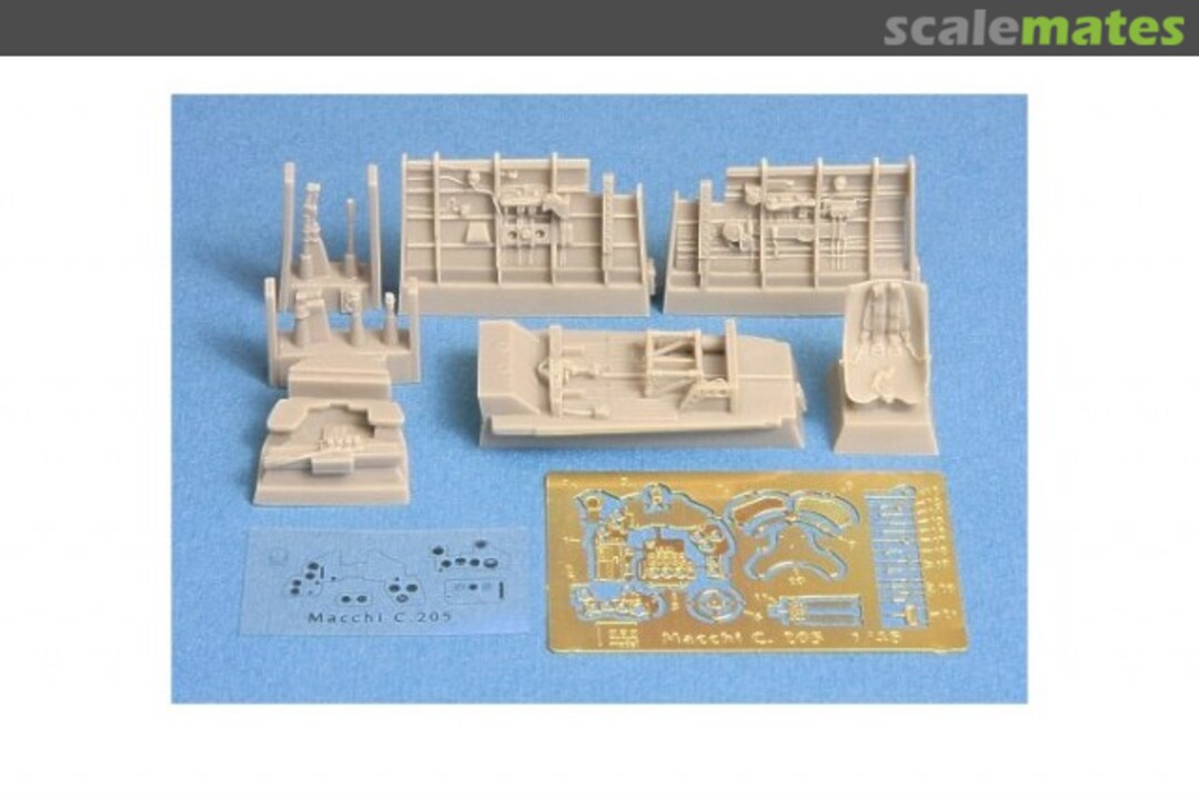 Boxart Macchi C.205 Veltro Cockpit Set 48282 SBS Model Boxart Macchi C.205 Veltro Cockpit Set 48282 SBS Model