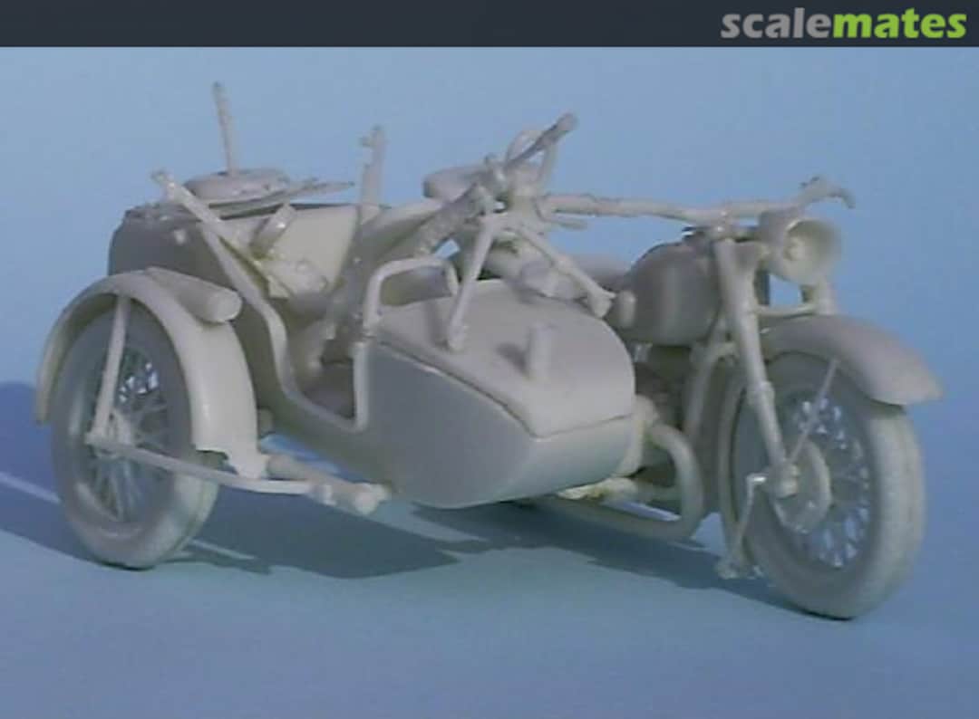 Boxart Ural M 72 with sidecar 350009 Propaganda Kompany Boxart Ural M 72 with sidecar 350009 Propaganda Kompany