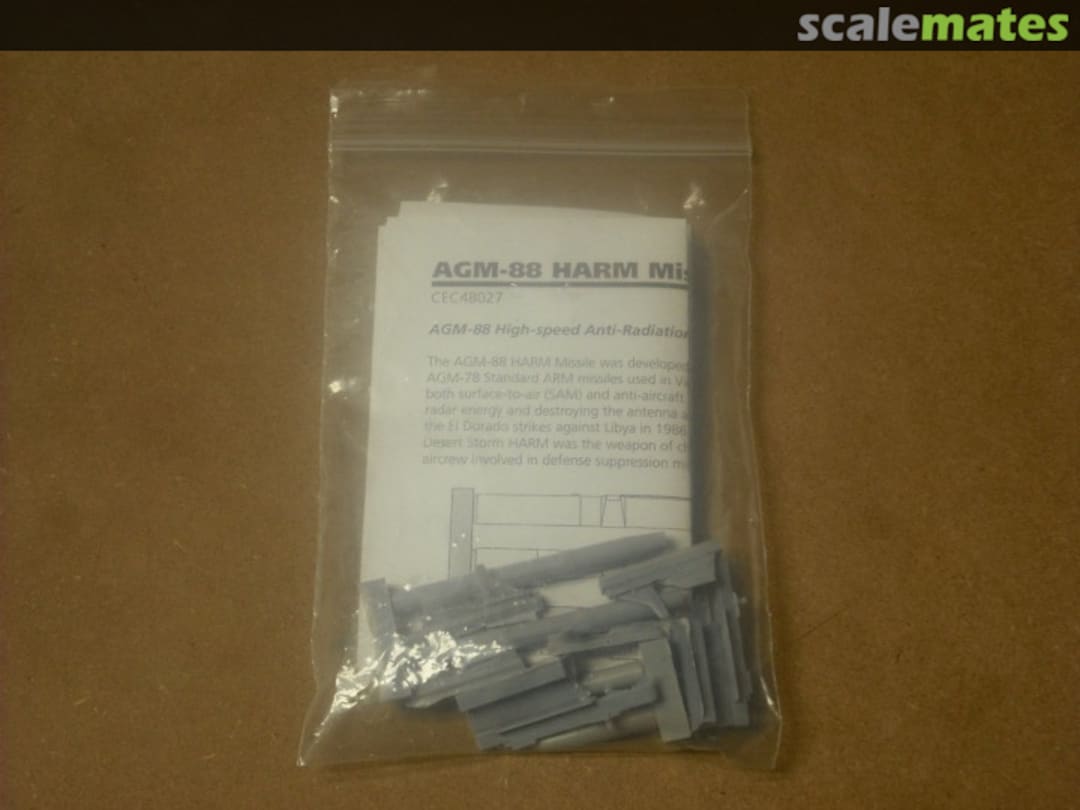 Boxart HARM Missiles & LAU-118 Launcher Adapters CEC48027 Cutting Edge Modelworks Boxart HARM Missiles & LAU-118 Launcher Adapters CEC48027 Cutting Edge Modelworks