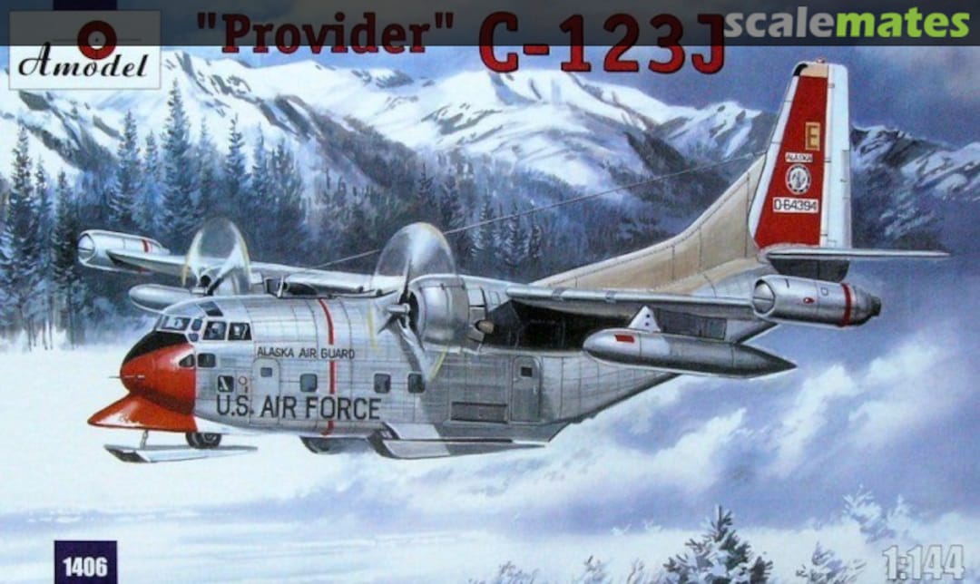 Boxart "Provider" C-123J 1406 Amodel Boxart "Provider" C-123J 1406 Amodel