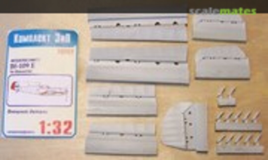 1:32 External details Bf-109E (Komplekt Zip 32001) 32001