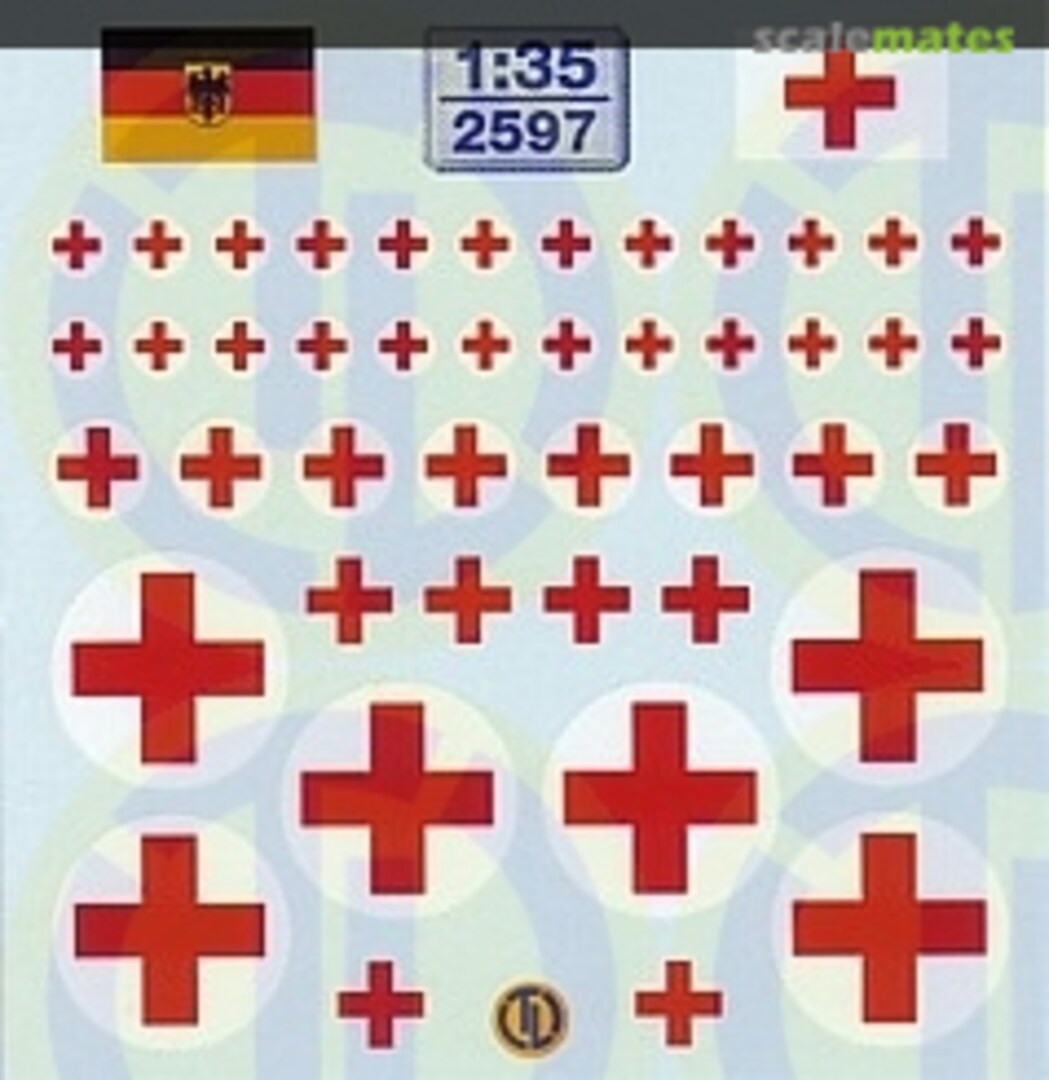 Boxart Bundeswehr Sanka Kreuze 2597 TL-Modellbau Boxart Bundeswehr Sanka Kreuze 2597 TL-Modellbau