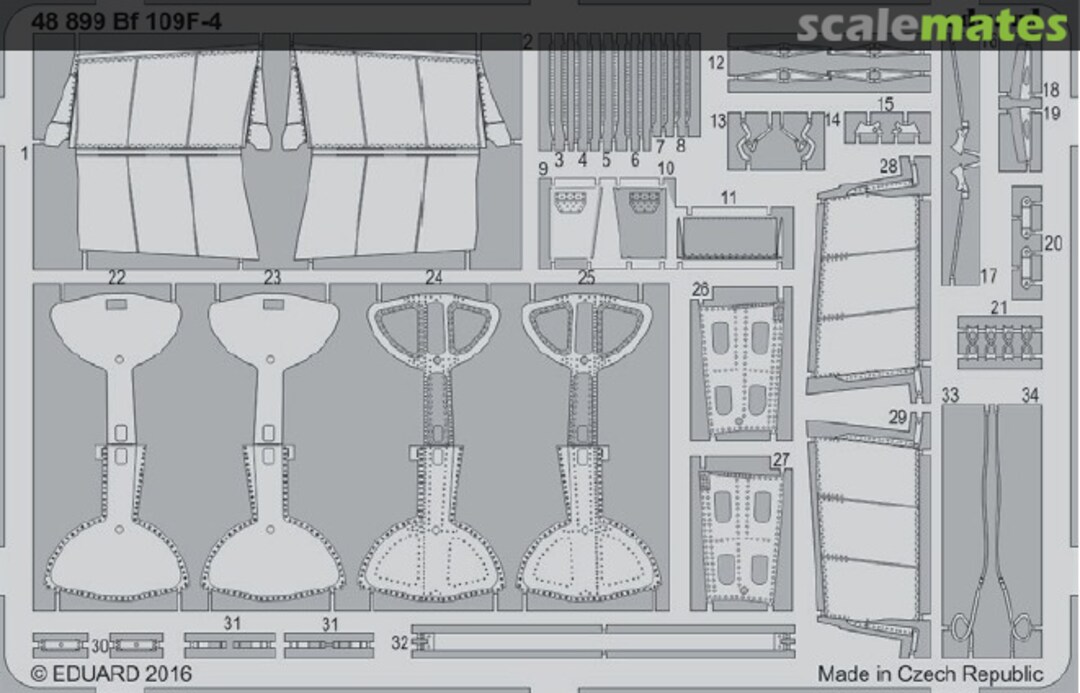 Boxart Bf 109F-4 48899 Eduard Boxart Bf 109F-4 48899 Eduard