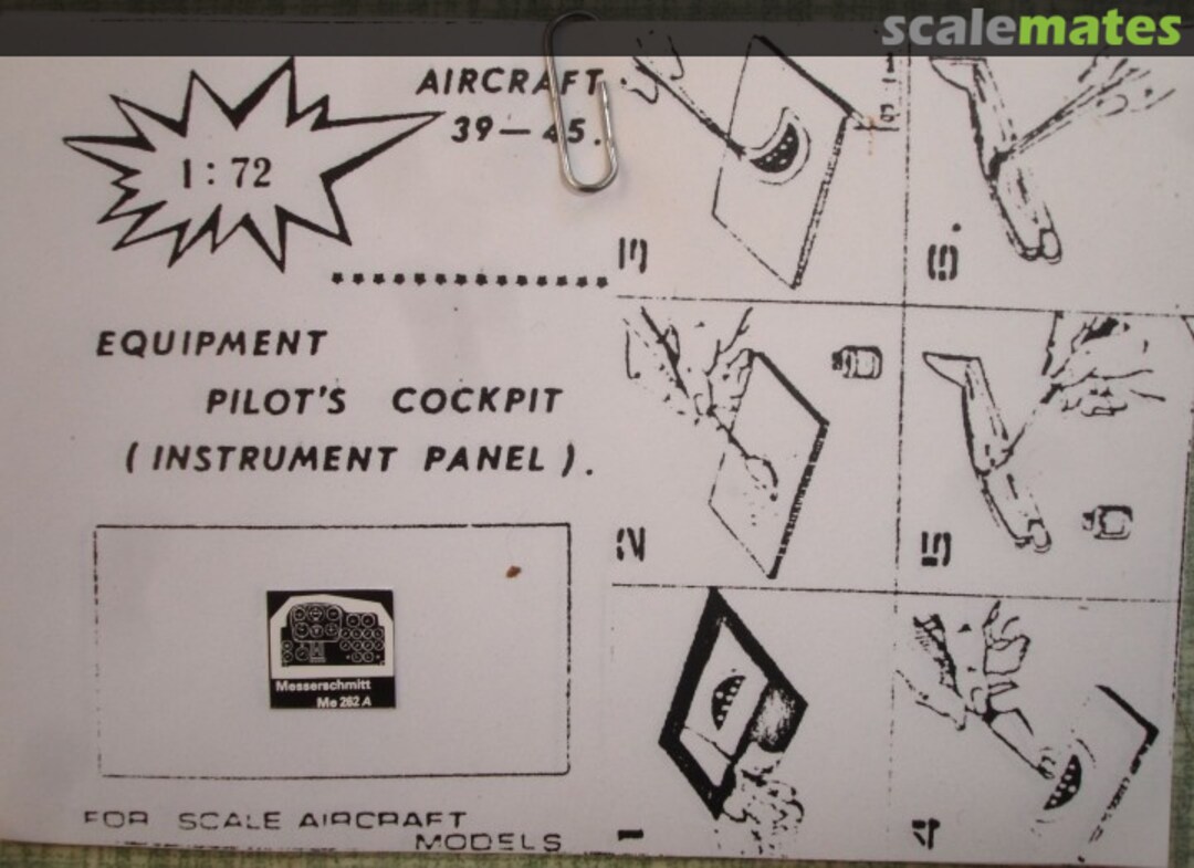Boxart Messerschmitt Me 262 PlusModel Boxart Messerschmitt Me 262 PlusModel