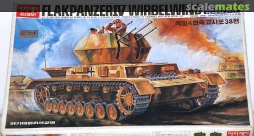 Boxart Flakpanzer IV Wirbelwind TA046 Academy Boxart Flakpanzer IV Wirbelwind TA046 Academy