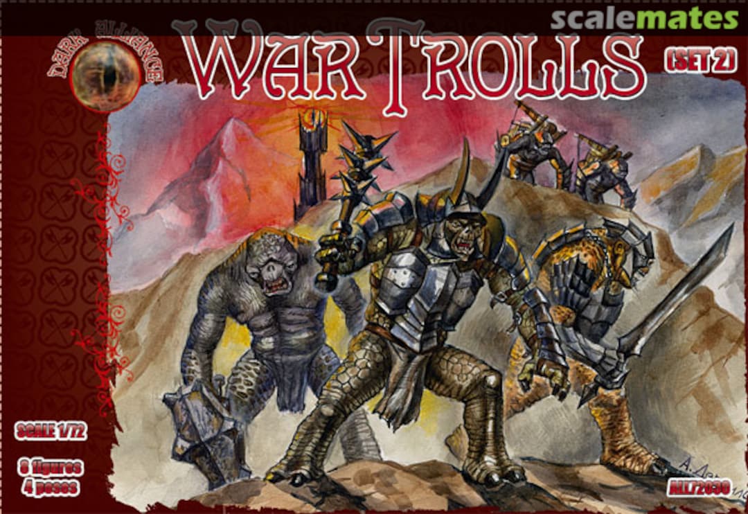 Boxart War Trolls Set #2 Figures (8) ALL72031 Alliance Boxart War Trolls Set #2 Figures (8) ALL72031 Alliance