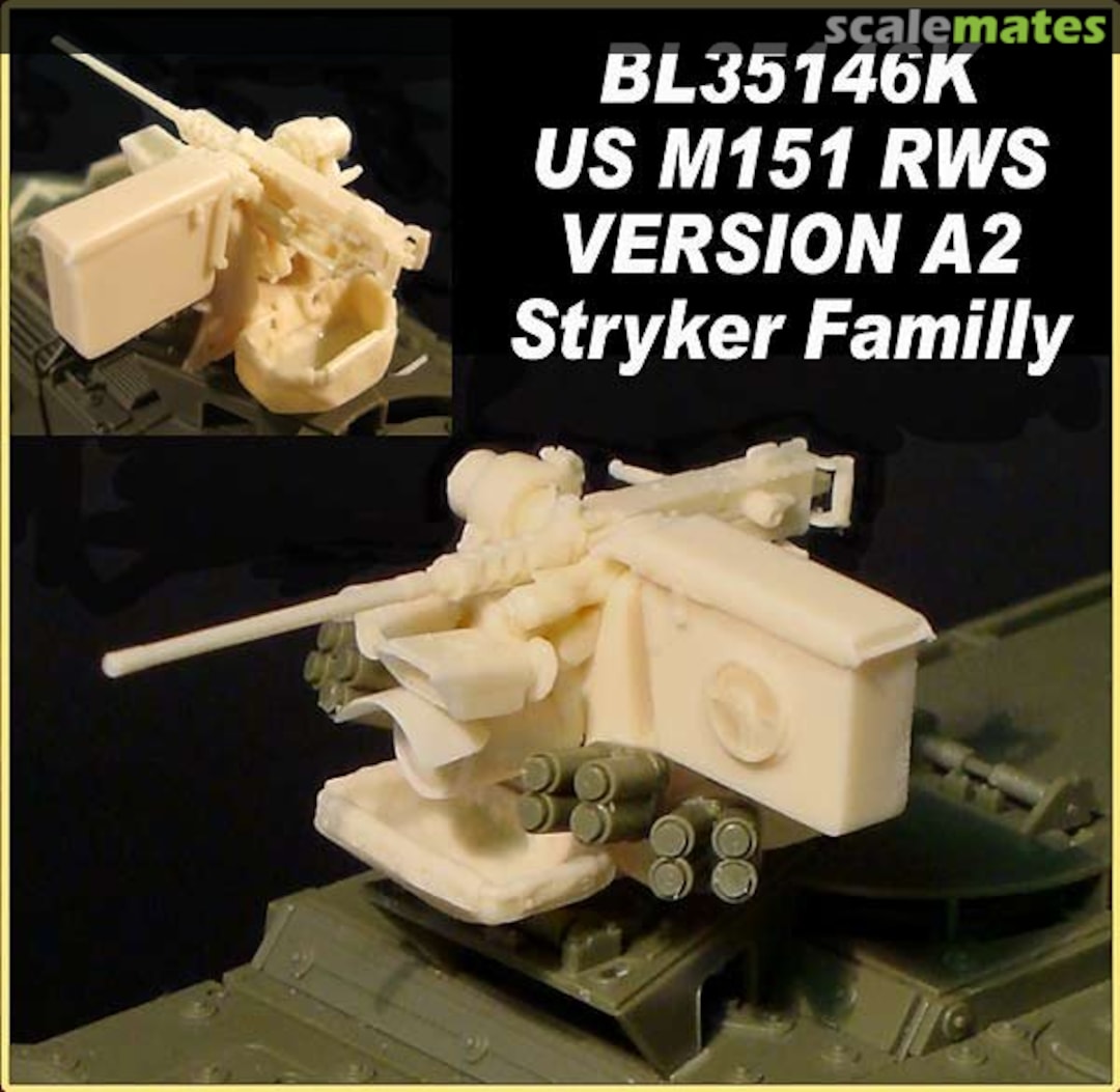 Boxart US M151 RWS VERSION A2 - Stryker Family BL35146K Blast Models Boxart US M151 RWS VERSION A2 - Stryker Family BL35146K Blast Models