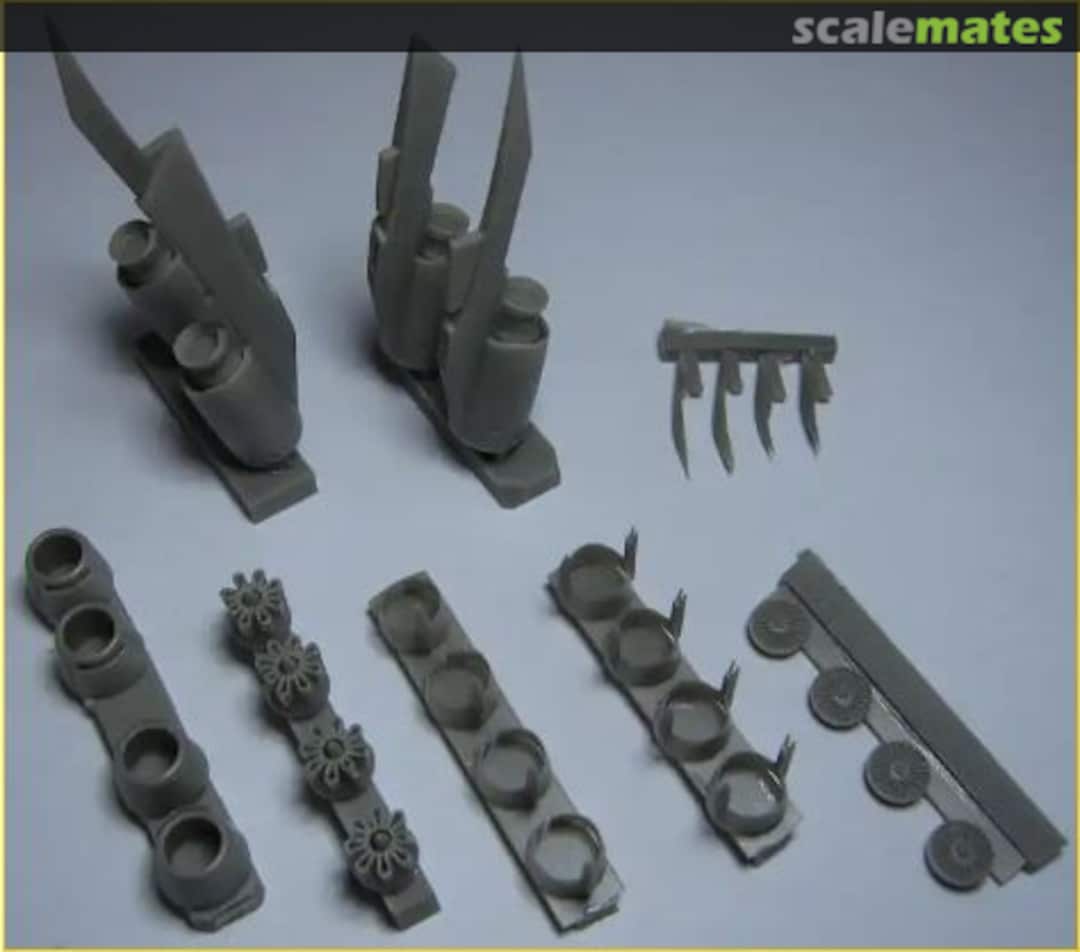 Boxart Douglas DC-8 PW JT4 Engines BZ4094 Bra.Z Models Boxart Douglas DC-8 PW JT4 Engines BZ4094 Bra.Z Models