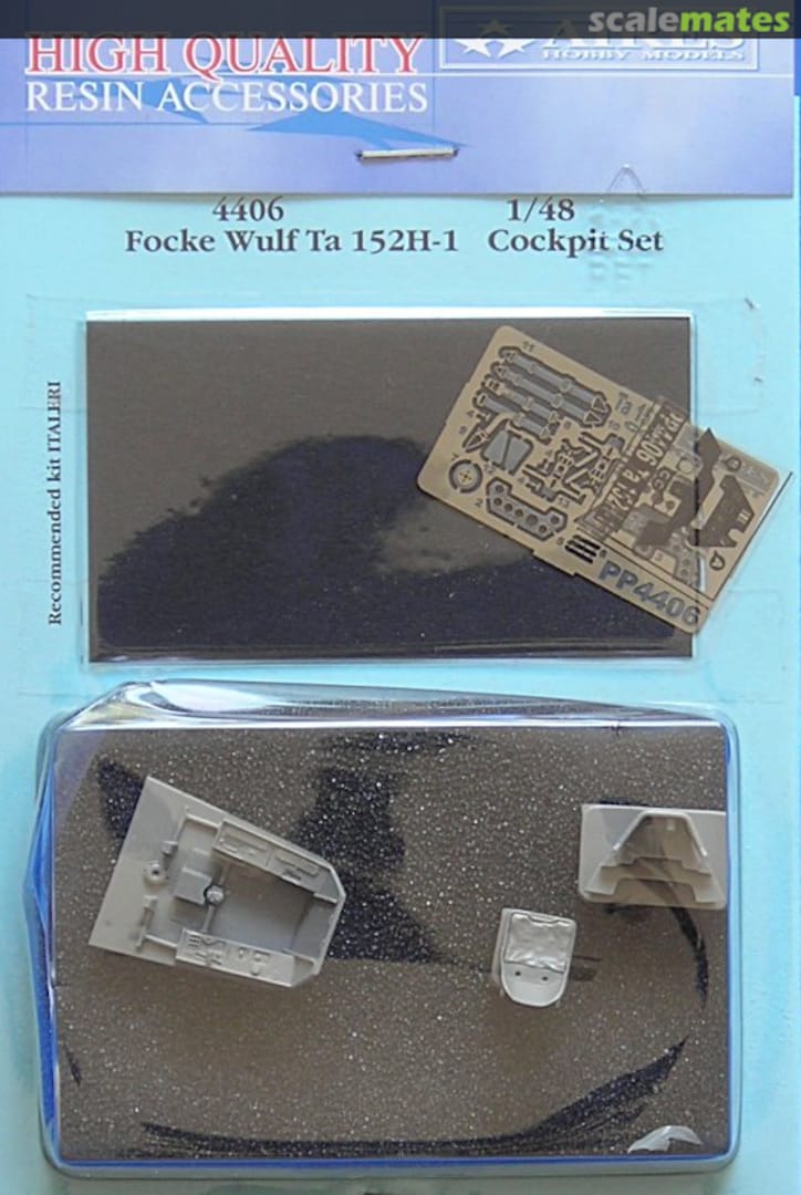 Boxart Focke-Wulf Ta 152H-1 - Cockpit Set 4406 Aires Boxart Focke-Wulf Ta 152H-1 - Cockpit Set 4406 Aires