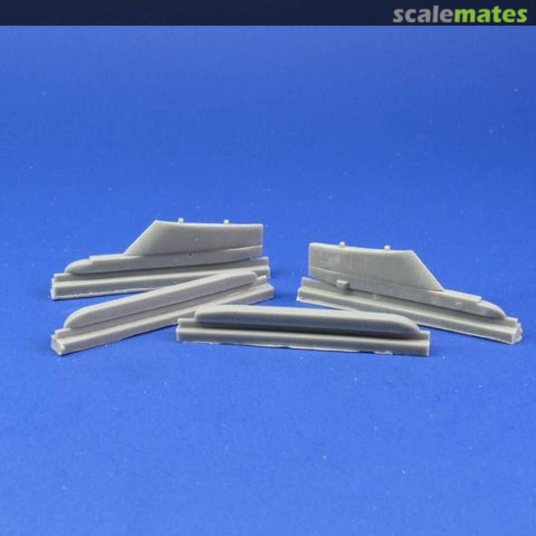 Boxart Aero 1A/4B Sidewinder rails/Sparrow Rails for F3H-2 Demon 48050 Phase Hangar Resin Boxart Aero 1A/4B Sidewinder rails/Sparrow Rails for F3H-2 Demon 48050 Phase Hangar Resin