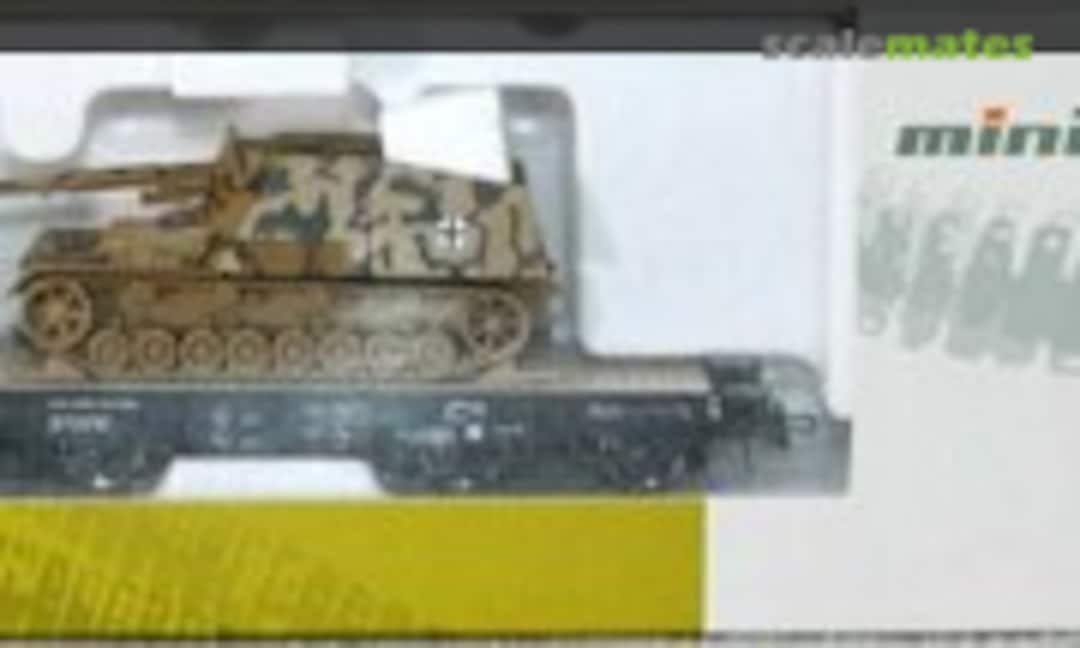 1:87 Ssy &quot;Koeln&quot; Loaded with Nashorn (Roco Minitanks 766)