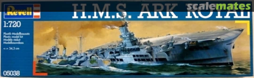 Boxart H.M.S. Ark Royal 05038 Revell Boxart H.M.S. Ark Royal 05038 Revell