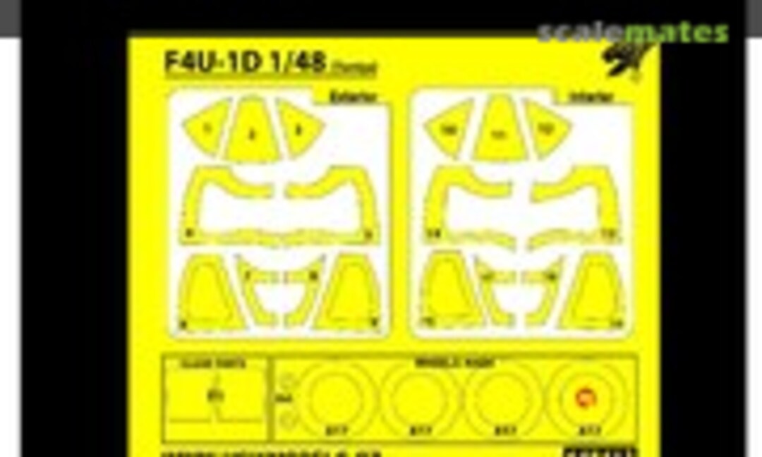 1:48 F4U-1D - Masks (HGW Models 648413) 648413