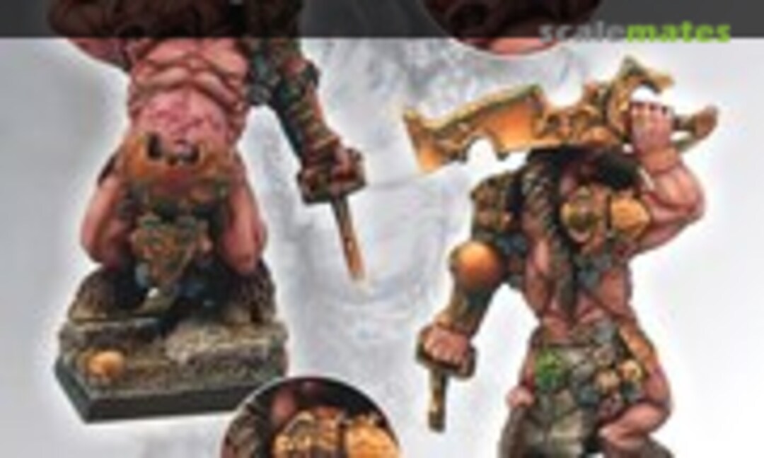 28mm Minotaur Warrior #2 (Scibor Monsterous Miniatures 28FM0036) 28FM0036