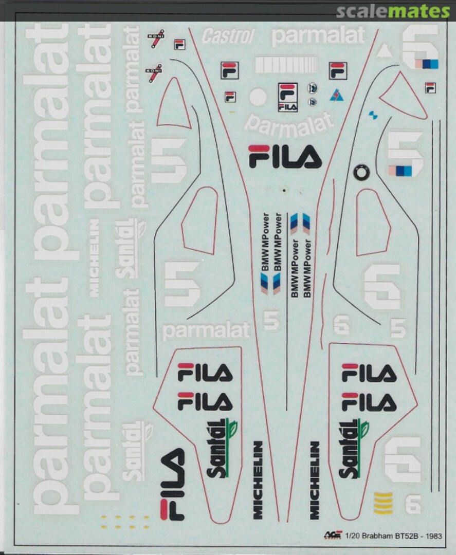 Boxart Brabham BT52B Ace Models Boxart Brabham BT52B Ace Models