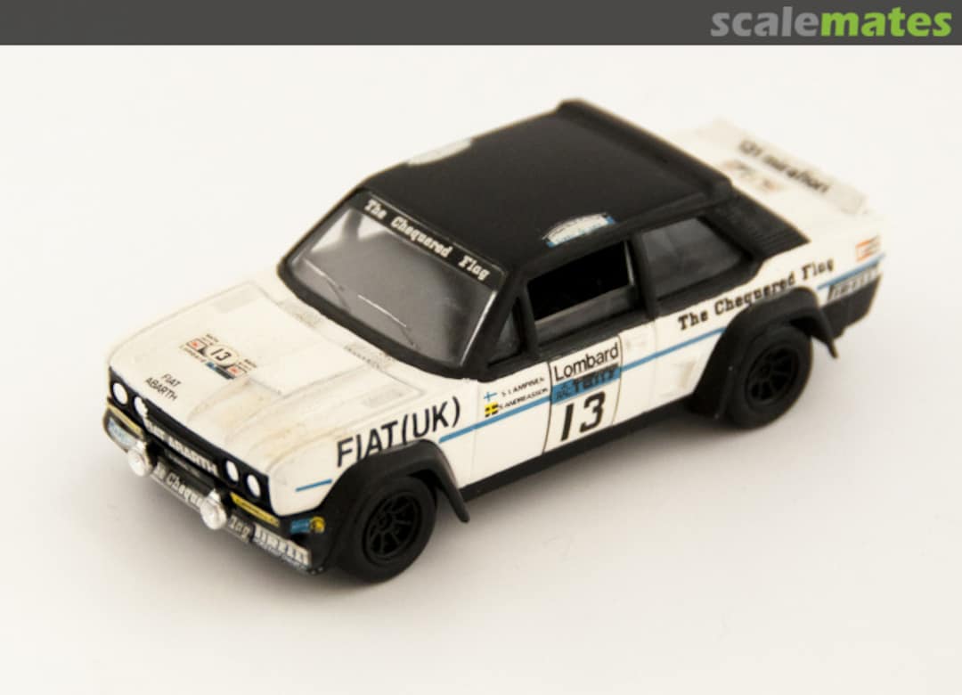 Boxart Fiat 131 Abarth N°13 Lombard Rally 1977 54/143 Solido Boxart Fiat 131 Abarth N°13 Lombard Rally 1977 54/143 Solido