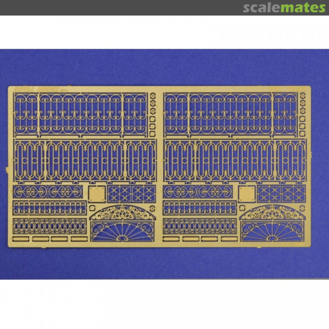 Boxart Assorted Railings Set 1041 Royal Model