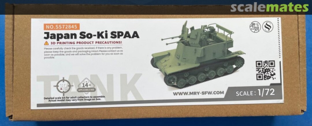 Boxart So-Ki SPAA SS72845 SSMODEL Boxart So-Ki SPAA SS72845 SSMODEL