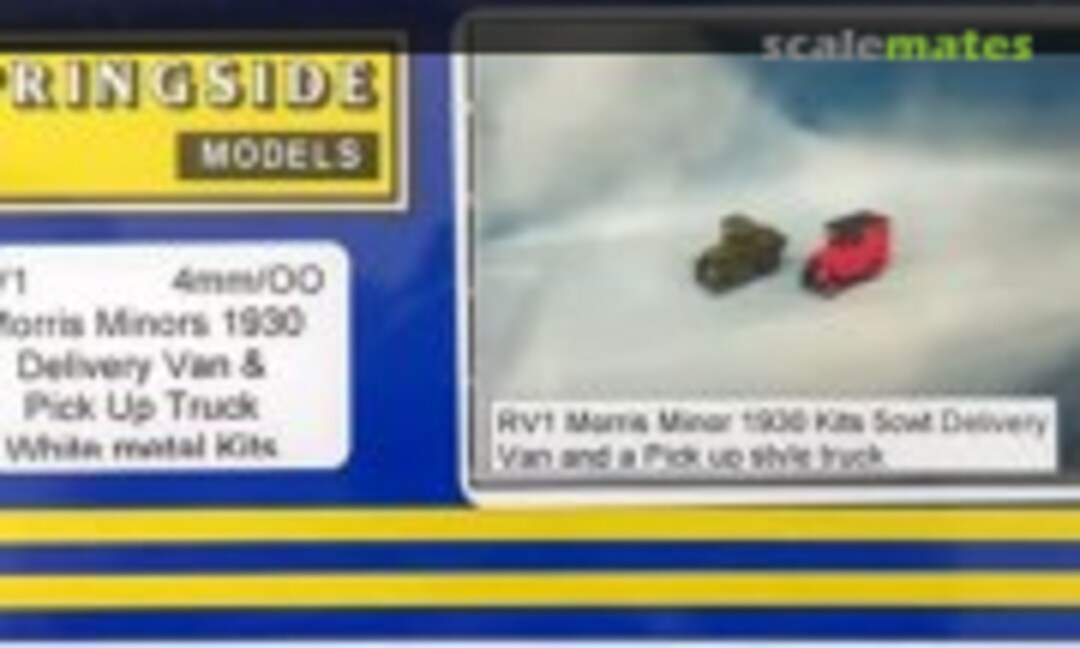 1:76 Morris Minors 1930 (Springside Models RV1) RV1