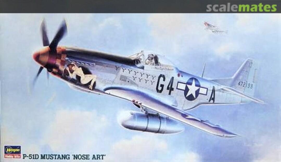 Boxart P-51D Mustang `Nose Art´ 51678 Hasegawa